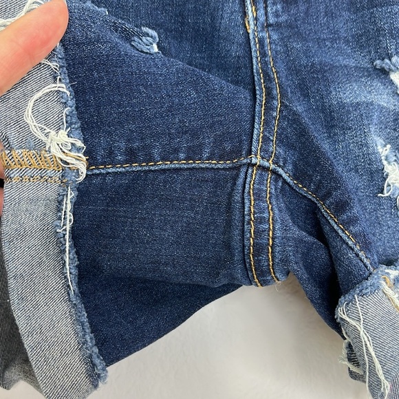 Judy‎ Blue Women’s Distressed Denim Shorts size Small - Picture 3 of 9